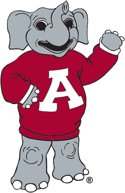 Alabama Crimson Tide 0-2000 Mascot Logo DIY iron on transfer (heat transfer)